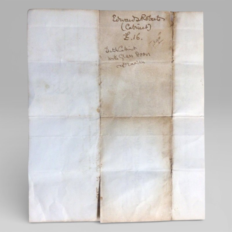 Edwards & Roberts Dutch Marquetry Display Cabinet On Chest - Image 15